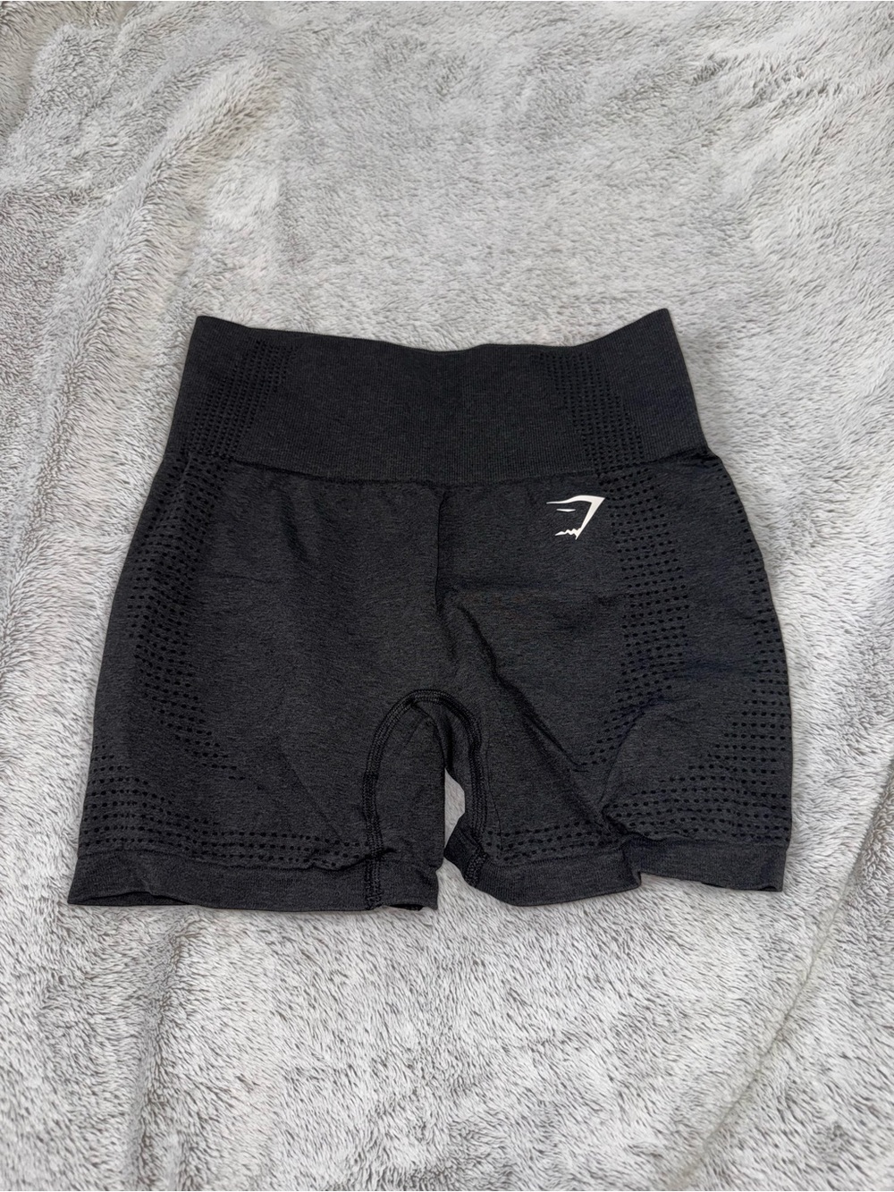 Gymshark Black Seamless High-Waist Bike Shorts